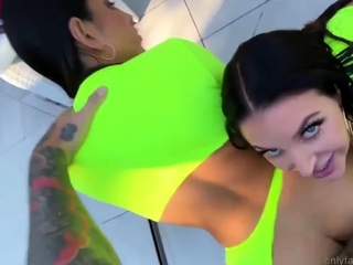 [AngelaWhite] – New Bgg Threesome With Youtube Star Lena