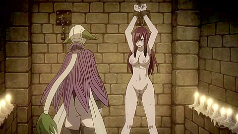 Bondage Games Exciting Erza Scarlet Way Too Much