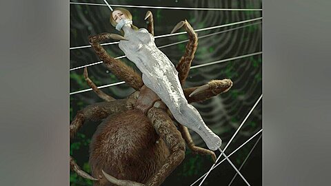 Enveloped By The Giant Spider