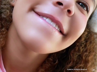 Jessy funny amateur teen brunette toying