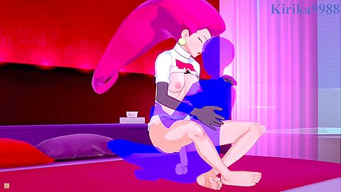 Pokemon – Jessie Fucks In A Love Hotel