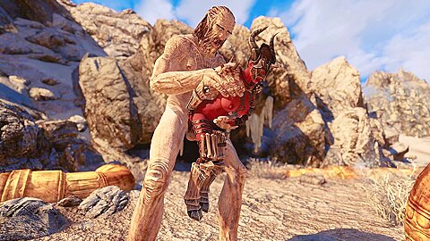 Skyrim – Playing With Giants