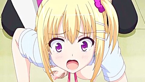 The teacher makes her cum inside her, puts her between her big tits and fucks her, and cums in her mouth.