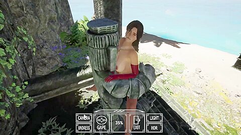 Tomb Rider Parody Porn Game Play .1 With Lara Craft